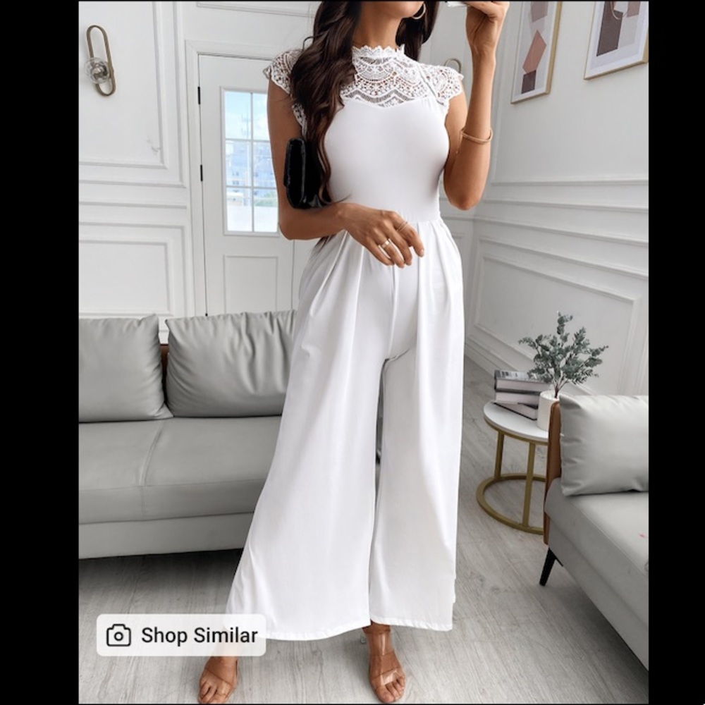 White jumpsuit